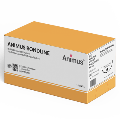 Animus Bondline Reverse Cutting Suture - Box of 12 - Animus Surgical - Animus Surgical