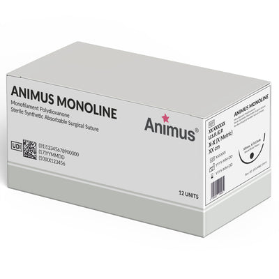 Animus Monoline (PDO) Swaged - Box of 10 - Animus Surgical - Animus Surgical